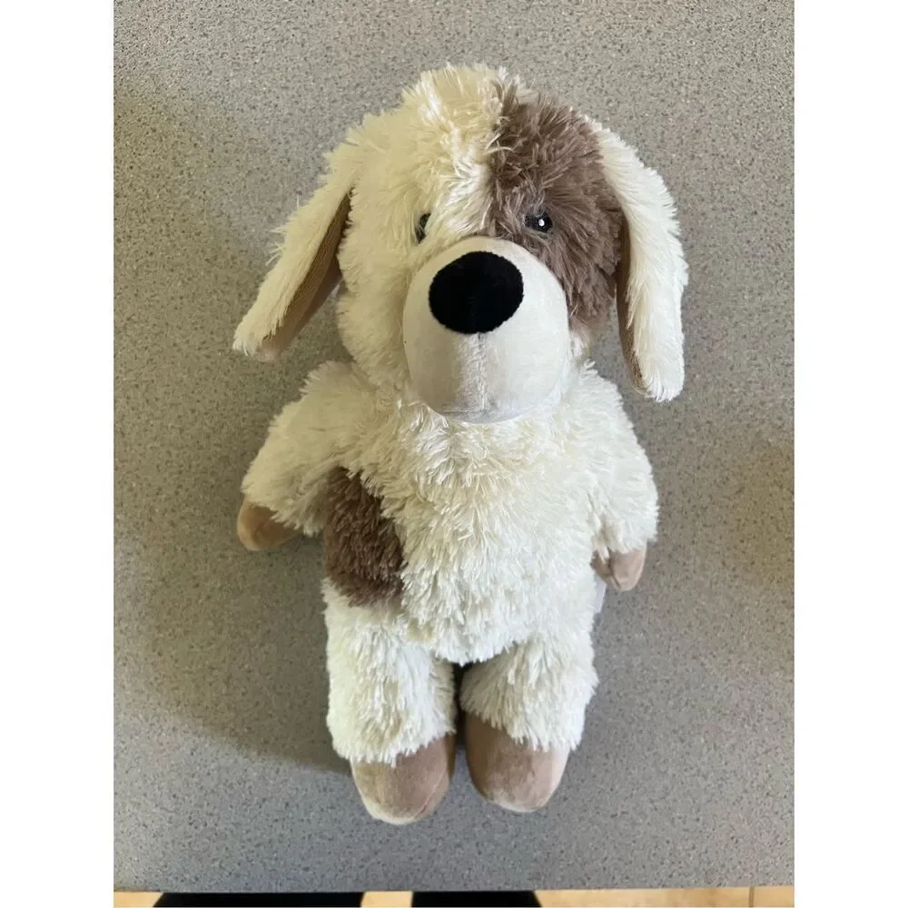 Warmies Puppy weighted heatable stuffed animal stuffy plush lavender luvvy $30